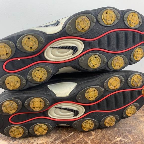 Nike Gore-Tex Black Leather Lace Up Golf Shoe 8.5M - Picture 8 of 8